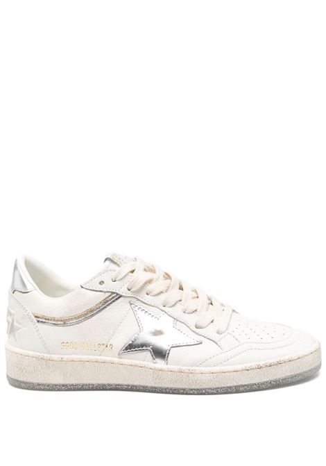 White and silver Ball Star sneakers Golden goose- women